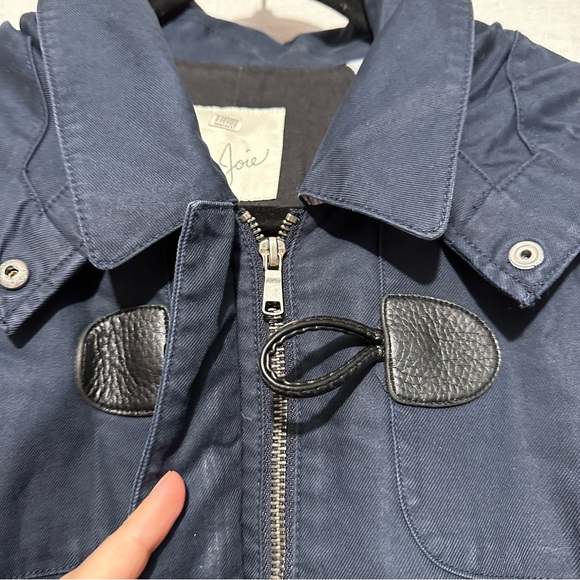 RTR Joie Navy Toggle Coat - size large - Picture 9 of 14